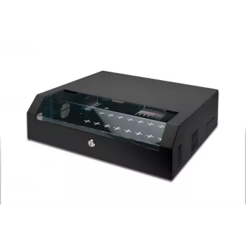 Rack de montaje en pared Digitus DN-19 04U-PB-B