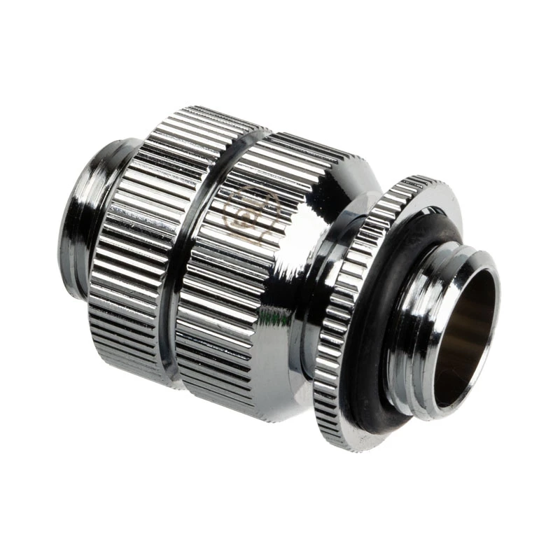 Adaptador de enlace Bitspower Touchaqua Link hembra G1/4 pulgadas macho a tubo Link ajustable 16-22mm - pack de 2, plata