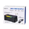 LogiLink Docking station para HDD LogiLink Quickport USB 3.2 1 puerto para 2,5/3,5 SATA (QP0035)