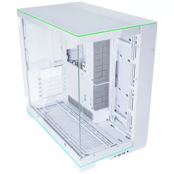 Caja de PC Lian Li O11D EVO RGB torre blanca