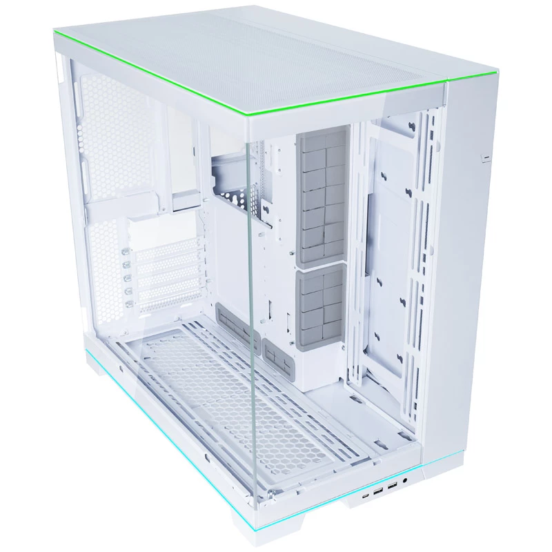 Caja de PC Lian Li O11D EVO RGB torre blanca