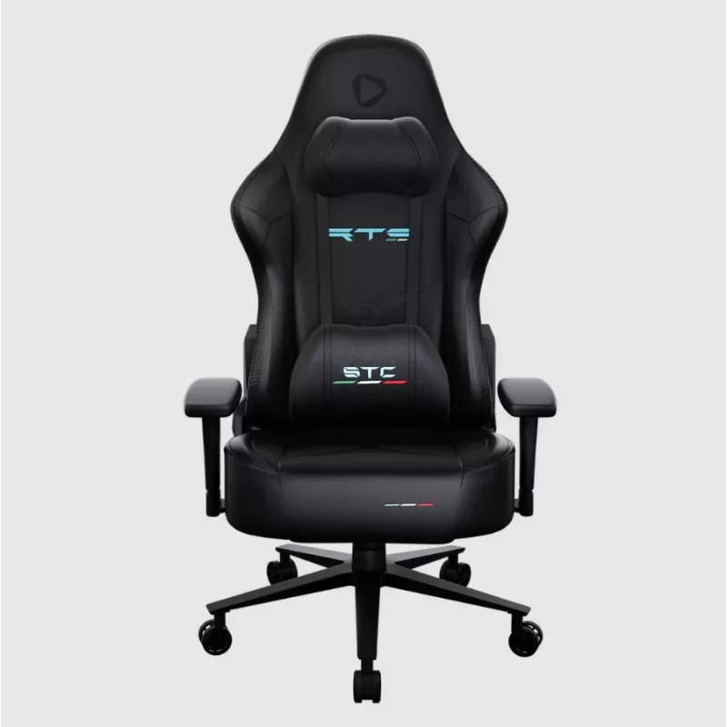 Silla gaming Onex RTC Embrace Hardcore Negra — diseño ergonómico, regulable en altura e inclinable