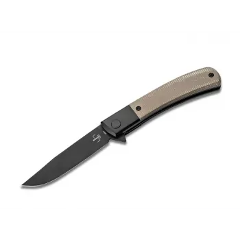 Navaja BOKER PLUS Modern Gentleman 01BO931 – hoja plegable, mango de acero