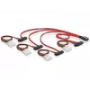 DeLOCK - Cable SAS interno (Serial Attached SCSI) - 4-Lane - 36 pines 4i Mini MultiLane - Alimentación interna, 4 pines, SAS interno, 29 pines (SFF-8482) - 50 cm (83059)