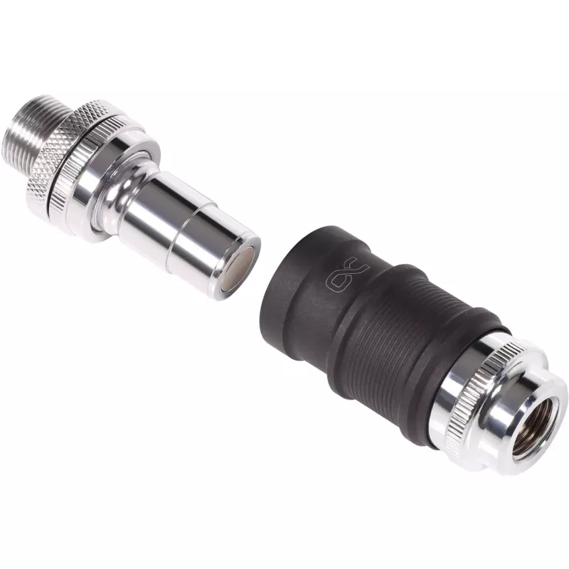 Set de desconexión rápida Alphacool BLH1A IG-IG con conexión Schott – par de acoplamientos rápidos para conexiones G½/G1/4