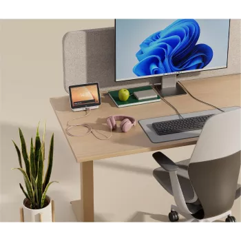 Logitech Zone Wired 2 for Business Auricular - USB-C/A - Cancelación activa de ruido - Rosa (981-001616)