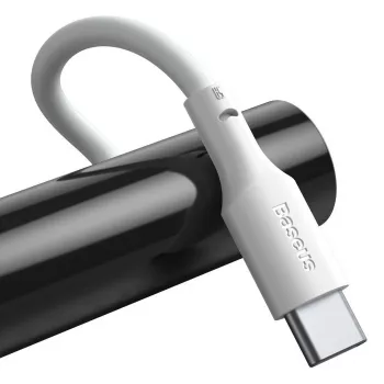 Cable USB Baseus TZCATZJ-02 1,5 m USB A USB C blanco