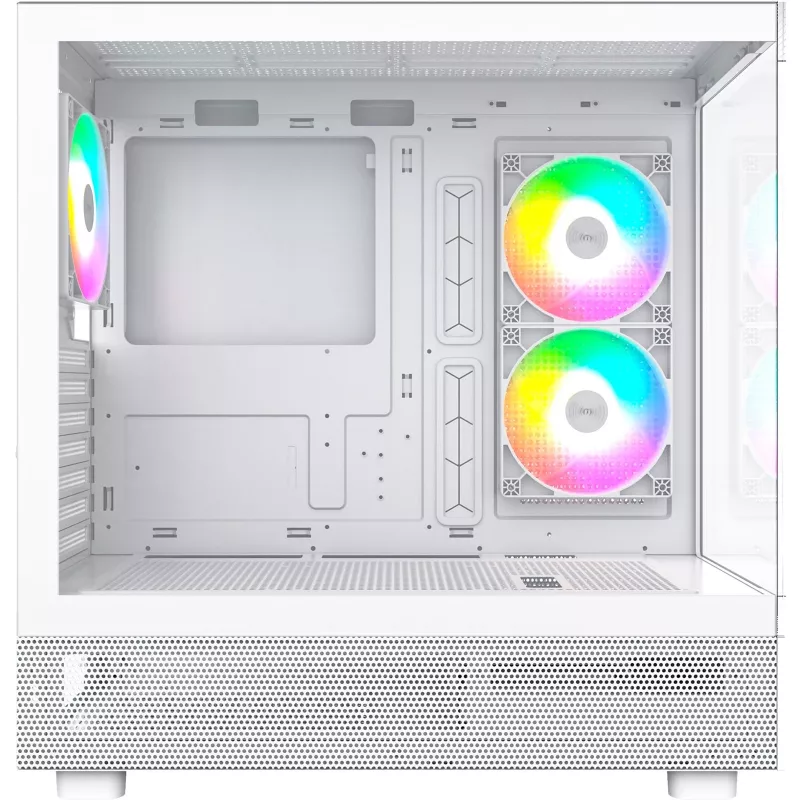 Montech XR Semitorre, cristal templado – blanca