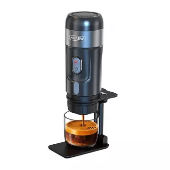 Cafetera superautomática portátil 3 en 1 con bolsa 80W HiBREW H4A
