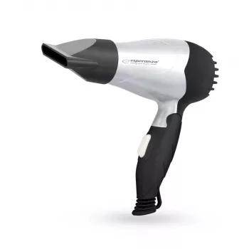 Esperanza EBH002S secador de pelo plateado / negro 850 W