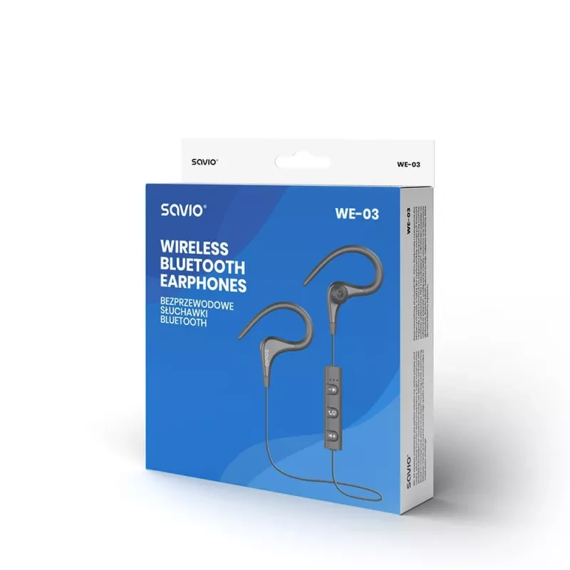 Auriculares inalambricos Bluetooth Savio WE-03