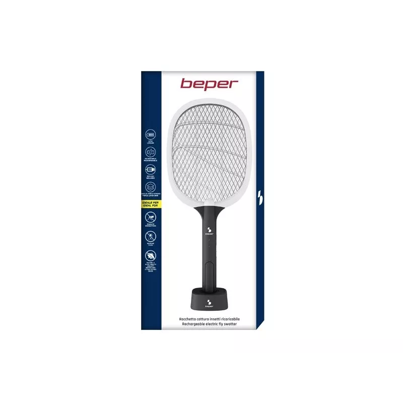 Atrapainsectos recargable Beper P206ZAN250 con base de apoyo, 2 W