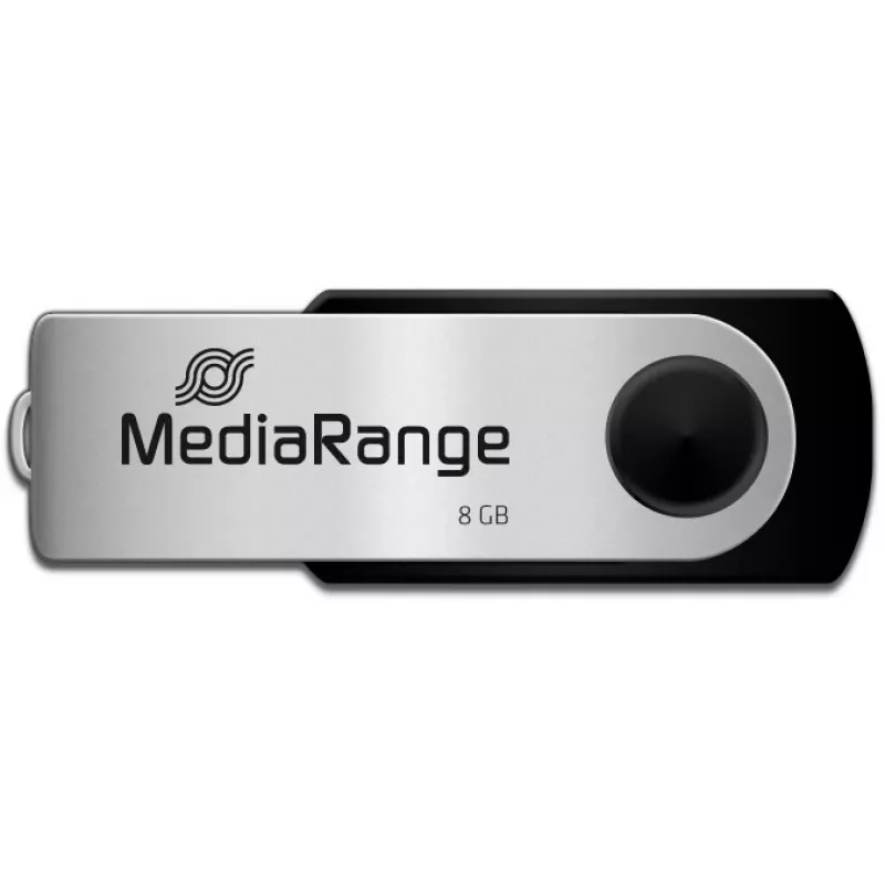 Memoria USB MediaRange 8 GB USB Type-A Micro-USB MR908