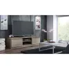 Mueble TV Topeshop RTV140 SONOMA con 2 estantes