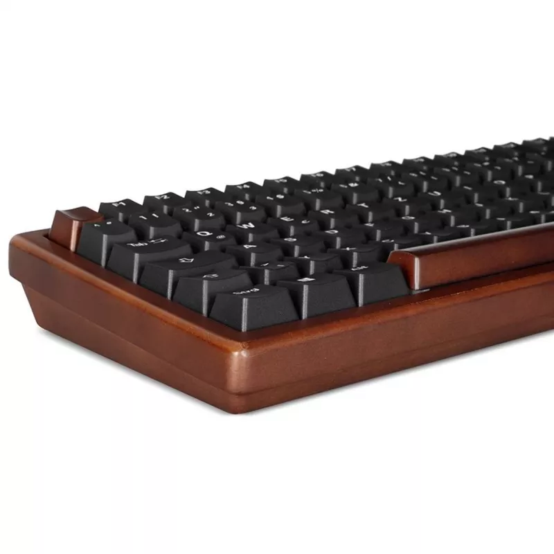 Teclado Sharkoon SGK50 S2 Home USB QWERTZ alemán Wood