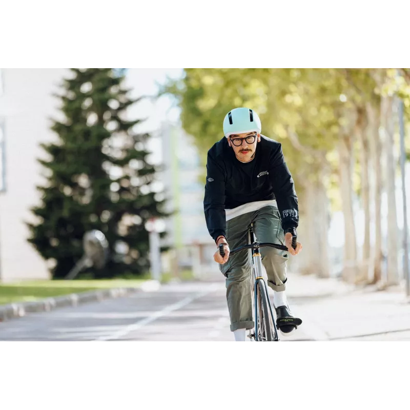 Casco de bicicleta HJC CALIDO talla S (51–56 cm), In-Mold, 4 aberturas de ventilación, ajuste SELFIT™, morado