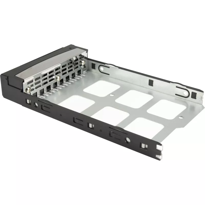 Carcasa de almacenamiento Inter-Tech ES-3525-JY negra plástico acero 180 mm