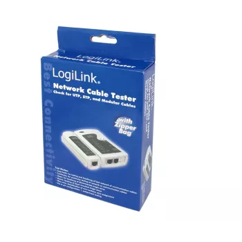 Comprobador de cables, LogiLink WZ0010, probador de cables de red