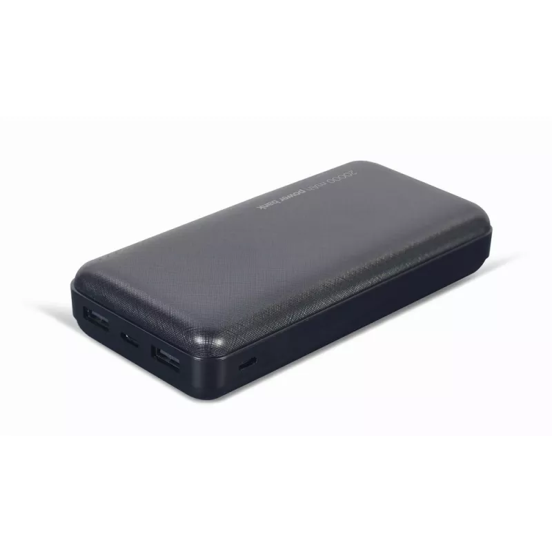 Batería externa Gembird PB20-02 polímero de litio (LiPo) 20000 mAh negra