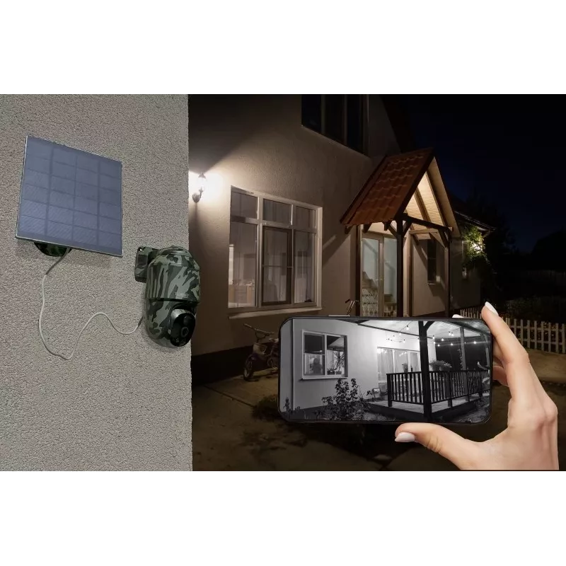 Technaxx 4G PT Dome TX-290 con panel solar