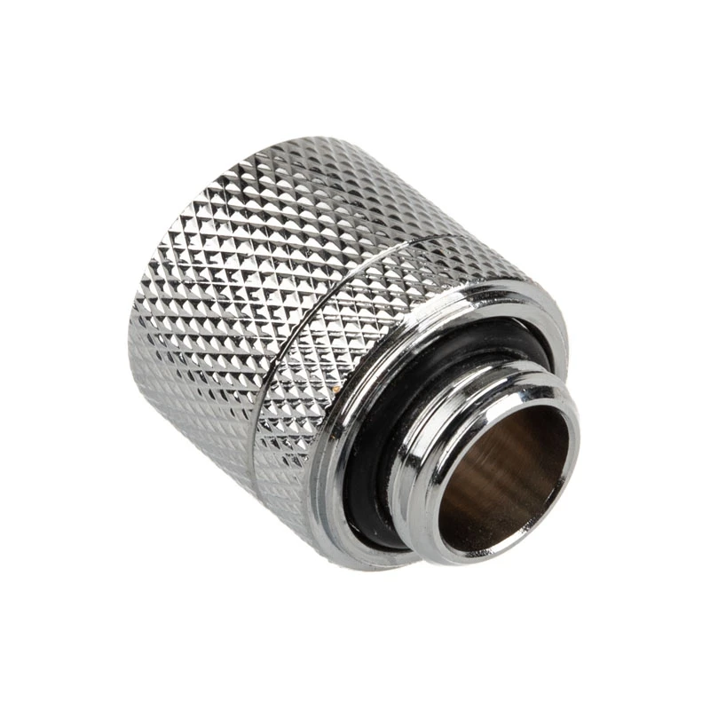Conector recto Alphacool Eiszapfen G1/4 pulgadas macho a 13/10 mm – Cromo Plata