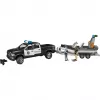 Dodge RAM 2500 Police Pickup con barco