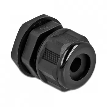 Prensaestopas DeLOCK 60365 negro plástico 2 uds.