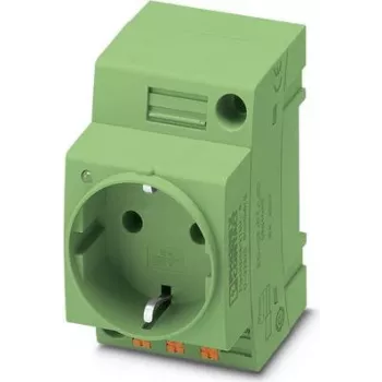 Phoenix Contact base de enchufe para armario eléctrico EO-CF/PT/LED/GN verde 1 ud. (804041)