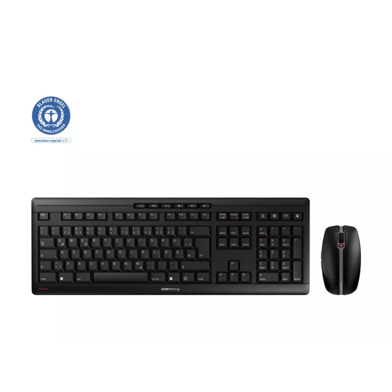 Set de teclado y ratón inalámbrico CHERRY Stream Desktop JD-8500DE-2