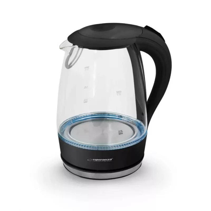 Hervidor Esperanza Salto Angel EKK011K 2200W 1,7l negro (EKK011K)