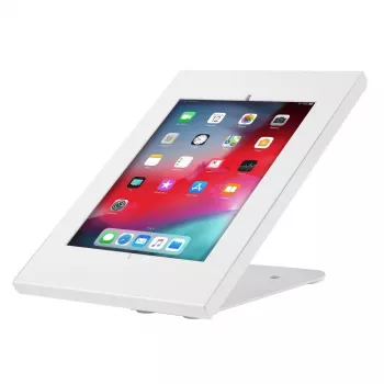 Soporte de mesa MACLEAN MC-909W regulable en altura blanco para tablets y dispositivos