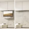 Soporte eléctrico de techo/suelo Maclean, extensible, 43''-88'', VESA 600x400, máx. 60 kg, 100-240 V AC, 50/60 Hz