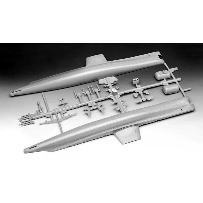 Maqueta de barco de plástico REVELL U.S.S. Nautilus escala 1:305, kit 05184