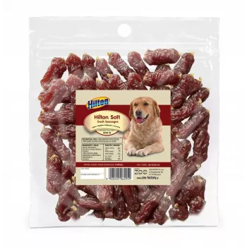 HILTON Salchichas blandas de pato - snacks para perros - 500 g