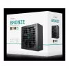 DeepCool PF500X fuente de alimentación ATX de 500 W, 80 PLUS Bronze, ventilador de 120 mm, ATX de 20+4 pines, negra