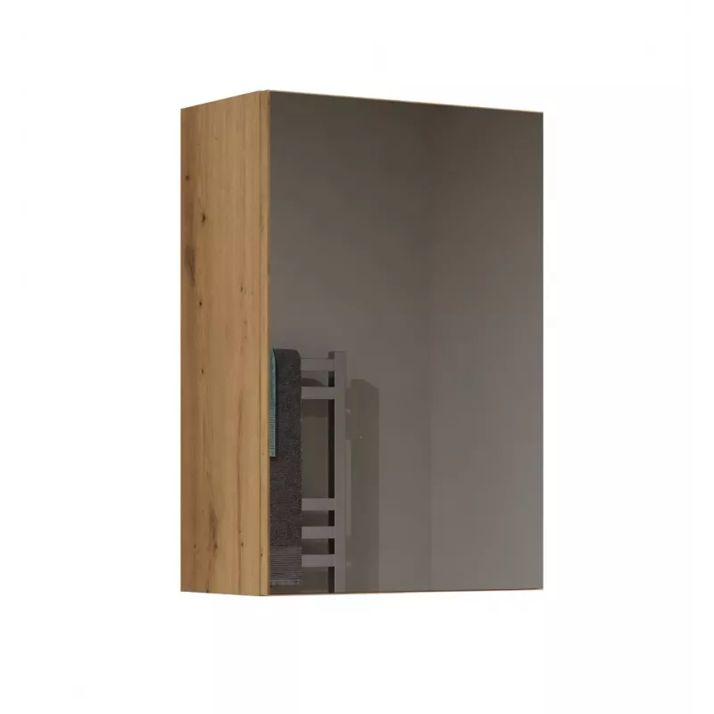 Top E Shop POLA 1DL ARTISAN armario de almacenaje para baño, roble