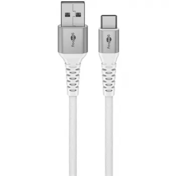 Goobay 74530 Cable USB Blanco