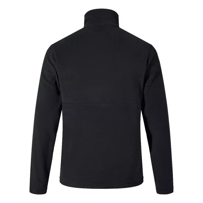 BERGHAUS Prism Half Zip Polartec® - sudadera de forro polar para hombre, talla L (negro)