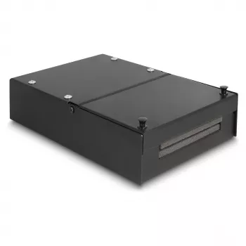 Caja distribuidora DeLOCK 66235 4 puertos metal negro