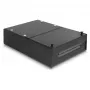 Caja distribuidora DeLOCK 66235 4 puertos metal negro