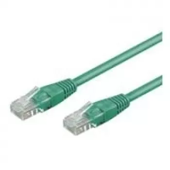 Wentronic Goobay cable de red CAT 6, U/UTP, verde, 15 m - mixto de cobre CCA (68450)