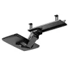 Soporte de teclado bajo mesa Maclean, regulable, máx. 5 kg, negro, MC-156 B