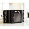 Módulo de relé para carril DIN Shelly 4 canales Pro 4PM Wi‑Fi, 4 canales, AC 110–240 V, medición de potencia y energía, montaje en carril DIN