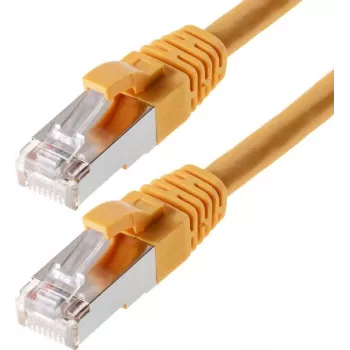 Cable de red Helos CAT5e SF/UTP 1m amarillo