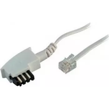 S/CONN cable TAE-F - RJ11 de 3m blanco ShiverPeaks TC 70043-W