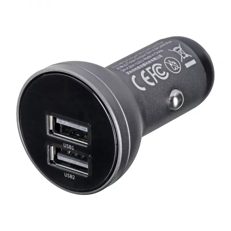 Baseus CCBX-0G cargador móvil universal negro, gris, para mechero de coche