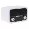 Radio portátil Adler AD 1185 – FM, Bluetooth 4.0, MP3, tarjeta SD, AUX, batería 1800 mAh, pantalla LCD, carga Micro-USB