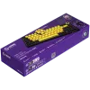 Teclado gaming mecánico LORGAR KBP70MW 65% negro amarillo distribución EN