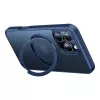 Funda protectora Torras Ostand Pro para iPhone 16 Pro, azul, diseño delgado