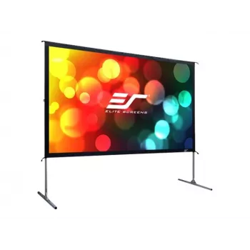 Elite Screens | Pantalla móvil para exteriores Yard Master 2 CineWhite | OMS120H2 | Diagonal 120 pulgadas | 16:9 | Ancho de imagen visible (B) 266 cm